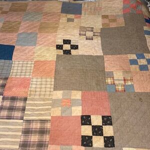 Vintage homemade quilt